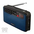 Rolton T60 Portable MP3 Stereo Player Audio Speakers FM Radio With LED Screen Support Tf Card Play