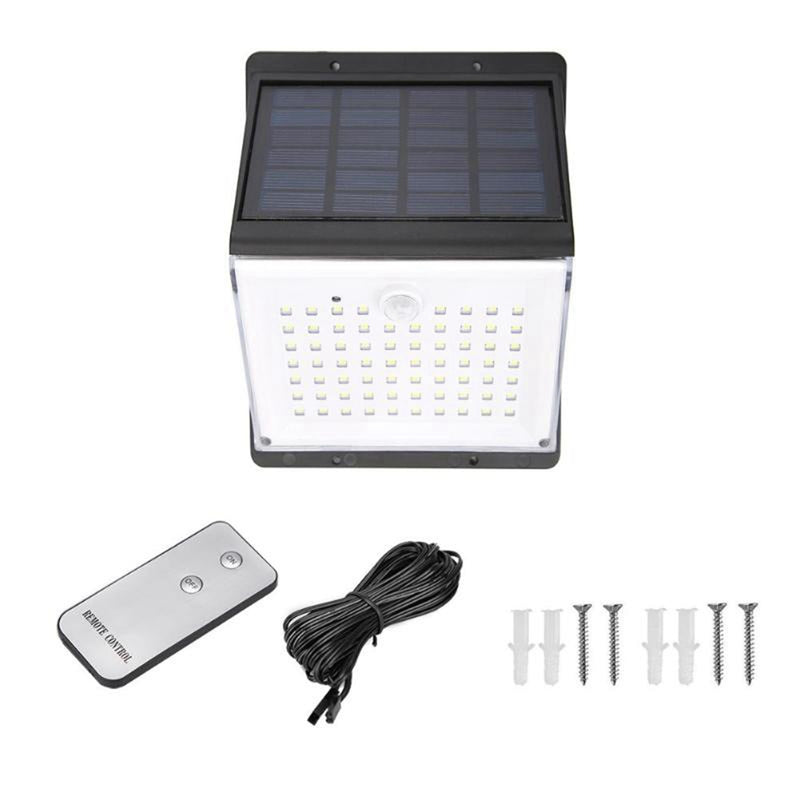 10W Solar PIR Motion Sensor Light Separable 88 LED Wall Lamp Waterproof for Garden Yard Outdoor