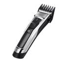 LCD Digital Men Rechargeable Cordless Electric Hair Clipper Cutter Haircut Trimmer +Comb