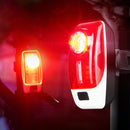 XANES TL35 120LM Bike Tail Light 5 Modes USB Rechargeable LED Night Warning Lamp