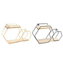 Modern Iron Stand Mount Wall Hang Shelf Receiving Frame Holder Home Decorations