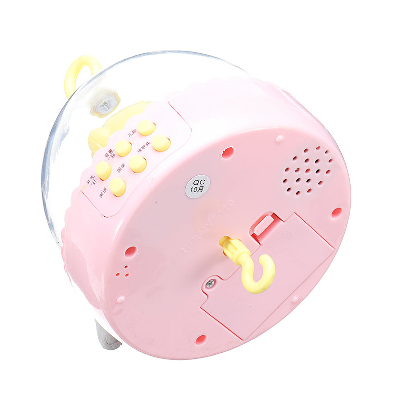 Baby Crib Mobile Bed Bell Hanging Holder Music Box Arch Night Light Newborn Toys