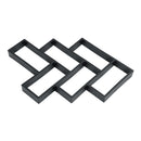 Reusable Path Floor Mould Path Maker DIY Garden Slate Cement Brick Molds Pavement Mould