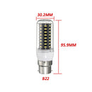 E14/E12/B22/G9/GU10/E27 LED Bulb 5W SMD 4014 72 500LM Pure White/Warm White Corn Light Lamp AC 220V