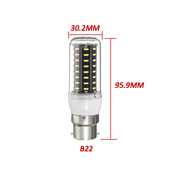 E14/E12/B22/G9/GU10/E27 LED Bulb 5W SMD 4014 72 500LM Pure White/Warm White Corn Light Lamp AC 220V