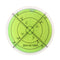 10pcs 60mm Large Spirit Bubble Level Degree Mark Surface Circular Measuring Bulls Eyes