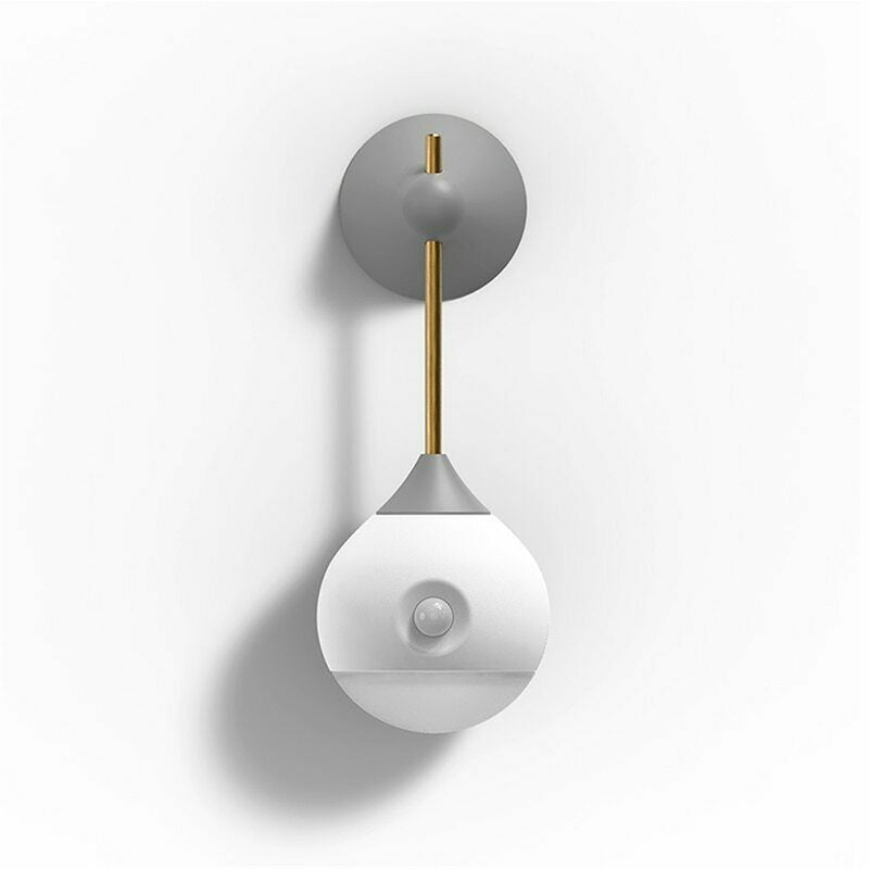 Smart Sensor Night Light Wall Lamp Infrared Induction USB Removable Lamp