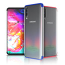 Bakeey 3 in 1 Detachable Matte Translucent Plating Shockproof PC Protective Case for Samsung Galaxy A70 2019