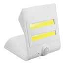 Solar Power PIR Motion Sensor COB LED Wall Light Outdoor Waterproof Garden Lamp