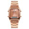 SKMEI 1220 Alloy Case 30M Waterproof Luminous Business Classic Quartz Digital Dual Display Watch