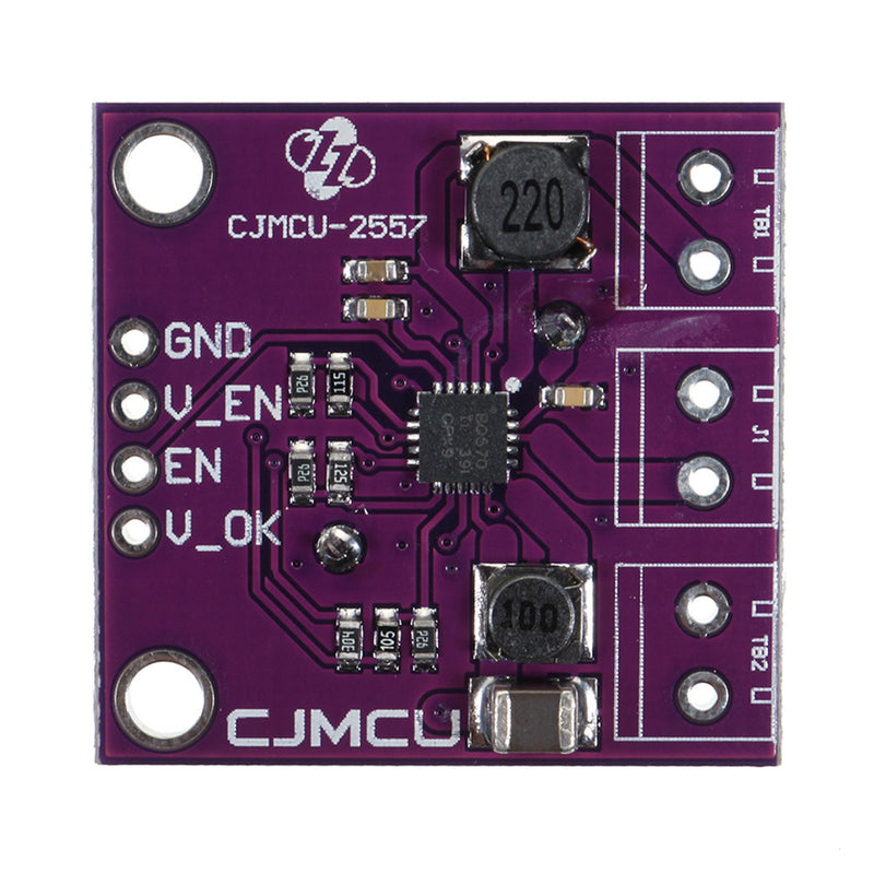 CJMCU-2557 BQ25570 Nano Power Boost Charger and Buck Converter for Energy Harvester Powered Applications