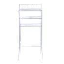 3-Tier Toilet Kitchen Storage Rack Bathroom Shower Organizer Shelf Wall Corner Holder