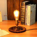 Retro Loft Industrial Fixture Transformed By Iron Pipe Table Desk Lamp Light