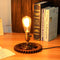 Retro Loft Industrial Fixture Transformed By Iron Pipe Table Desk Lamp Light