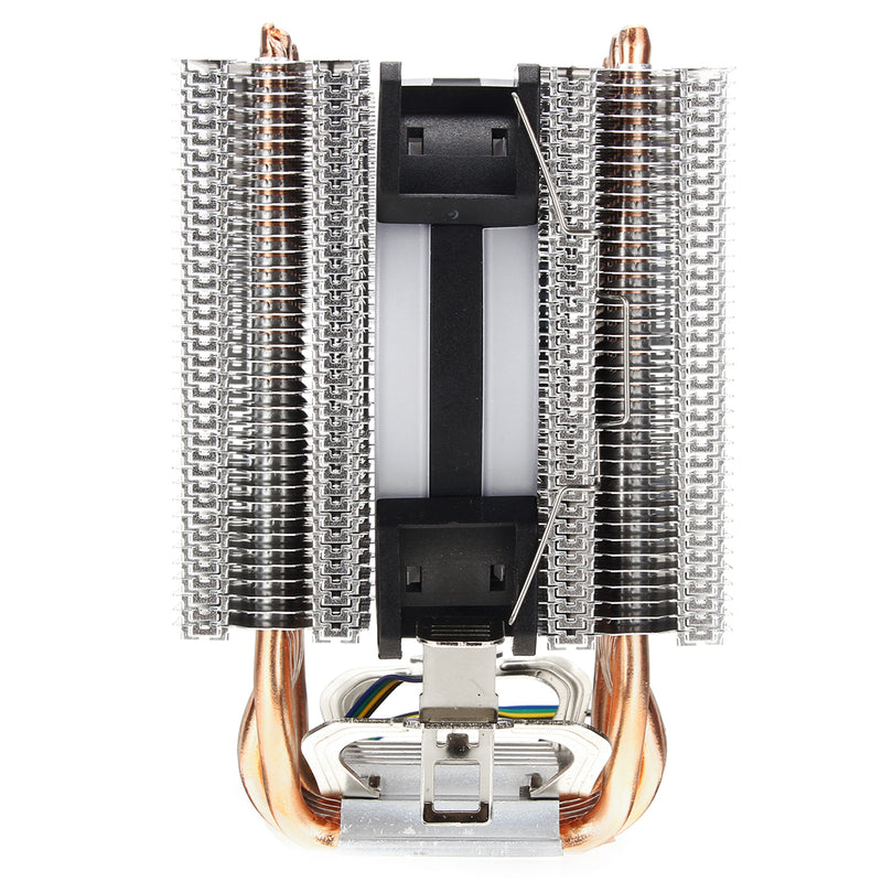 DIY Removable CPU Cooler RGB Cooling Fan For Intel 775 1150 1151 1155 1156 1366 AMD AM4