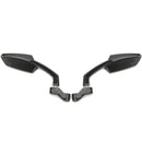 Pair 8mm 10mm Rear View Side Mirrors Motorcycle Custom Universal