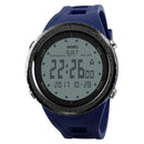 SKMEI 1246 Outdoor Alarm Chronograph Double Time Swimming Sport Men Digital Watch