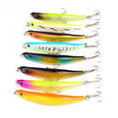 Proberos 8 PCs 9cm Pencil Fishing Lure Hard Lure Bait with 6