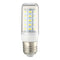 ZX E27 5W 36 SMD 5730 LED Light Pure White Warm White Cover Corn Bulb AC110V AC220V