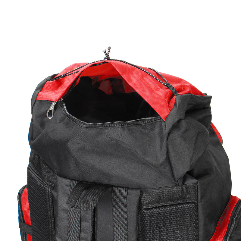 90L Waterproof Outdoor Sport Hiking Camping Rucksack Bag Luggage Travel Backpack