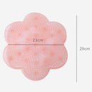 Suction Cup Shower Mat Lazy TPR Bath Massage Pad Cleaning Tool Foot Massager Mat