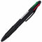 3Pcs Deli 0.7mm 4 in 1 Colorful Ballpoint Pen Multicolor Retractable Ballpoint Pen Office School Use