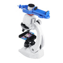 100X 400X 1200X Children Microscope Set W/ Mobile Phone Holder Science Education