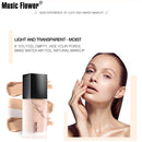 5 Colors Tight Fit Foundation Oil-control Facial Cream Base Brighten Cheek Concealer Makeup Natural Moisturizer