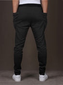 Men Fashionable Trousers Sweatpants Harem Pants Slacks Casual Jogger Dance Sportswear Clothing Dark Grey Size L