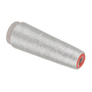 Spool of Silver Silk Metical Embroidery Thread for Sewing Craft 90D