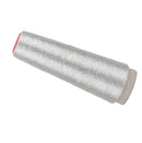 Spool of Silver Silk Metical Embroidery Thread for Sewing Craft 90D