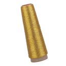 Spool of Golden Silk Metical Embroidery Thread for Sewing Craft 90D