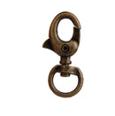 Pack of 10 Swivel Trigger Clip Lobster Clasp Snap Hook Key Ring Chain Findings 3.2cm