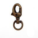 Pack of 10 Swivel Trigger Clip Lobster Clasp Snap Hook Key Ring Chain Findings 3.2cm
