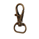 10x Swivel Trigger Clip Lobster Clasp Snap Hook Key Ring Chain Findings 3.6cm