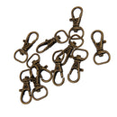 10x Swivel Trigger Clip Lobster Clasp Snap Hook Key Ring Chain Findings 3.6cm