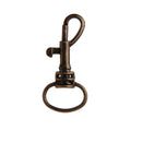 10pcs Bronze Lobster Snap Trigger Swivel Clips Clasps Keychain Keyring 3.5cm