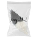 50pcs Natural Magnolia Skeleton Leaves Leaf Scrapbook Craft Supply Black+White