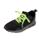 1.2m Flat Fluorescent Reflective Lace Sport Trainer Shoe Bootlace Green+Grey