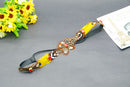 Women Feather Tassel Belt Headband Bohemian Style with Red Rhinestone Decor