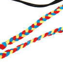 Womens Feather Tassels Belt Colorful Braided Headband Bohemian Style