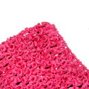 9inch Multifunctional Crochet Tube Top Elastic Polyester Waistband Headband For Baby Girls Clothing Accessory Rose Red