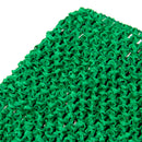 9inch Multifunctional Crochet Tube Top Elastic Polyester Waistband Headband For Baby Girls Clothing Accessory Green