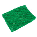 9inch Multifunctional Crochet Tube Top Elastic Polyester Waistband Headband For Baby Girls Clothing Accessory Green