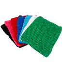 9inch Multifunctional Crochet Tube Top Elastic Polyester Waistband Headband For Baby Girls Clothing Accessory Green