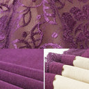 Women Girls Fashionable Lace Pattern Charms Underpants High Waist Underwear Under Clothing Accessory Purple