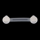 Set Of 5PCS Baby Kids Door Cabinet Drawer Cupboard Wardrobe Safety Lock Latch Pink 155x20mm