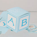 Pack of 12 Paper Candy Sweets Gift Boxes Baby Shower Favors Blue