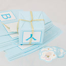 Pack of 12 Paper Candy Sweets Gift Boxes Baby Shower Favors Blue