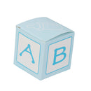 Pack of 12 Paper Candy Sweets Gift Boxes Baby Shower Favors Blue
